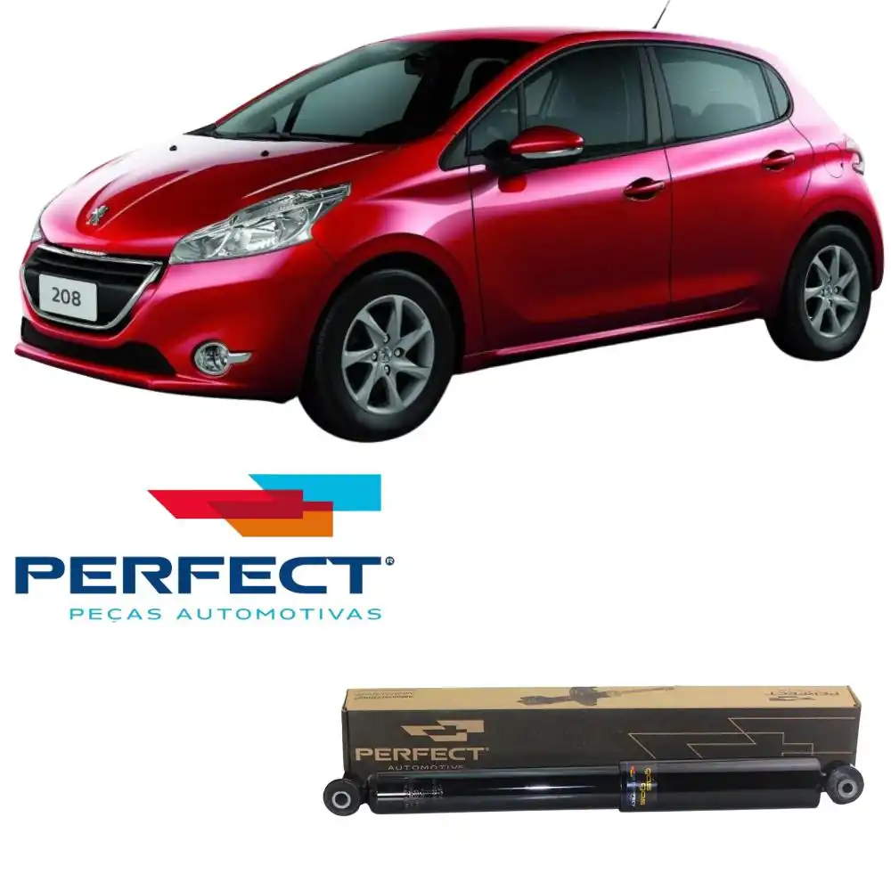 AMORTECEDOR TRASEIRO PEUGEOT 208 2013/