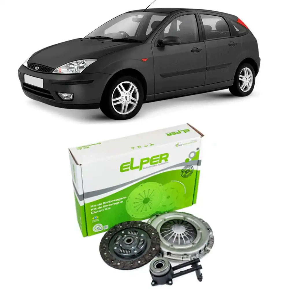 KIT EMBREAGEM FOCUS 2.0 16V DURATEC 2005 A 2008 COM ATUADOR
