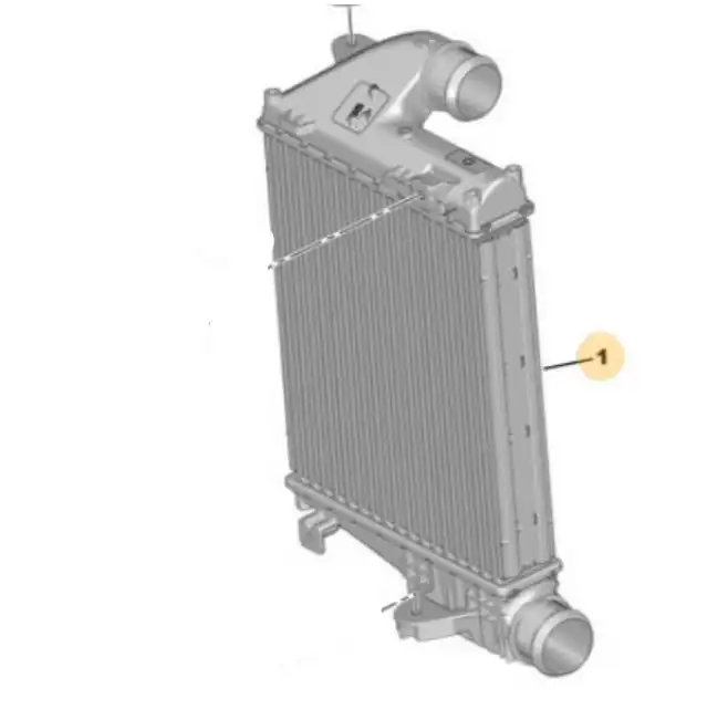 RADIADOR INTERCOOLER JUMPY 1.6 8V DIESEL 2017 A 2022