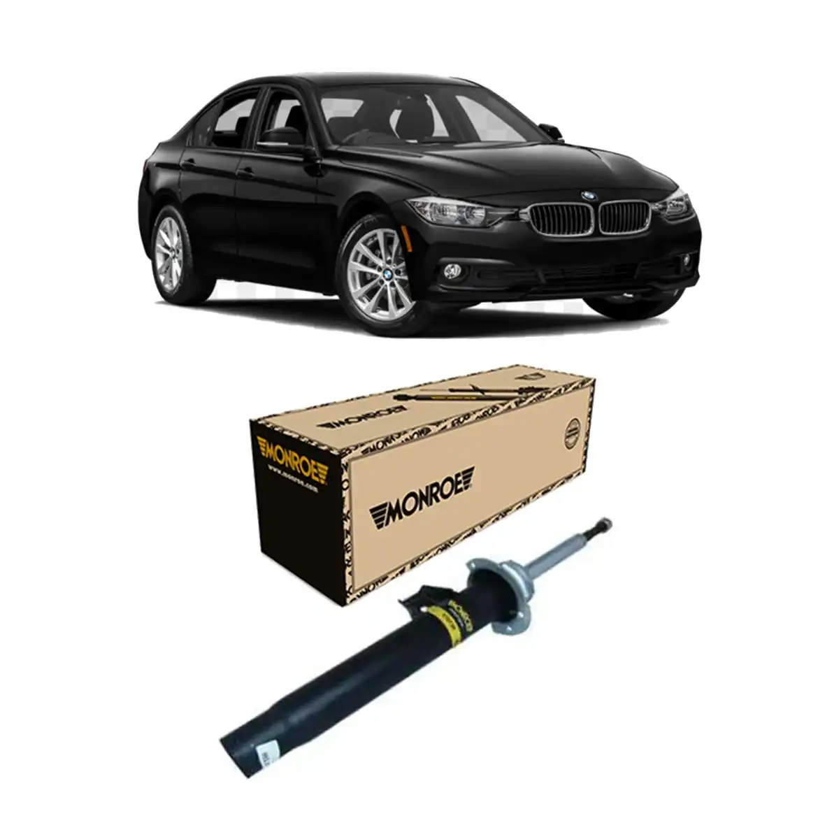 AMORTECEDOR DIANTEIRO BMW 118I 2004 A 2011 ESQUERDO