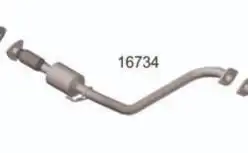 CANO SAIDA MOTOR S10 2.4 13/ FLEX C/CATALISADOR (SECUNDARIO)