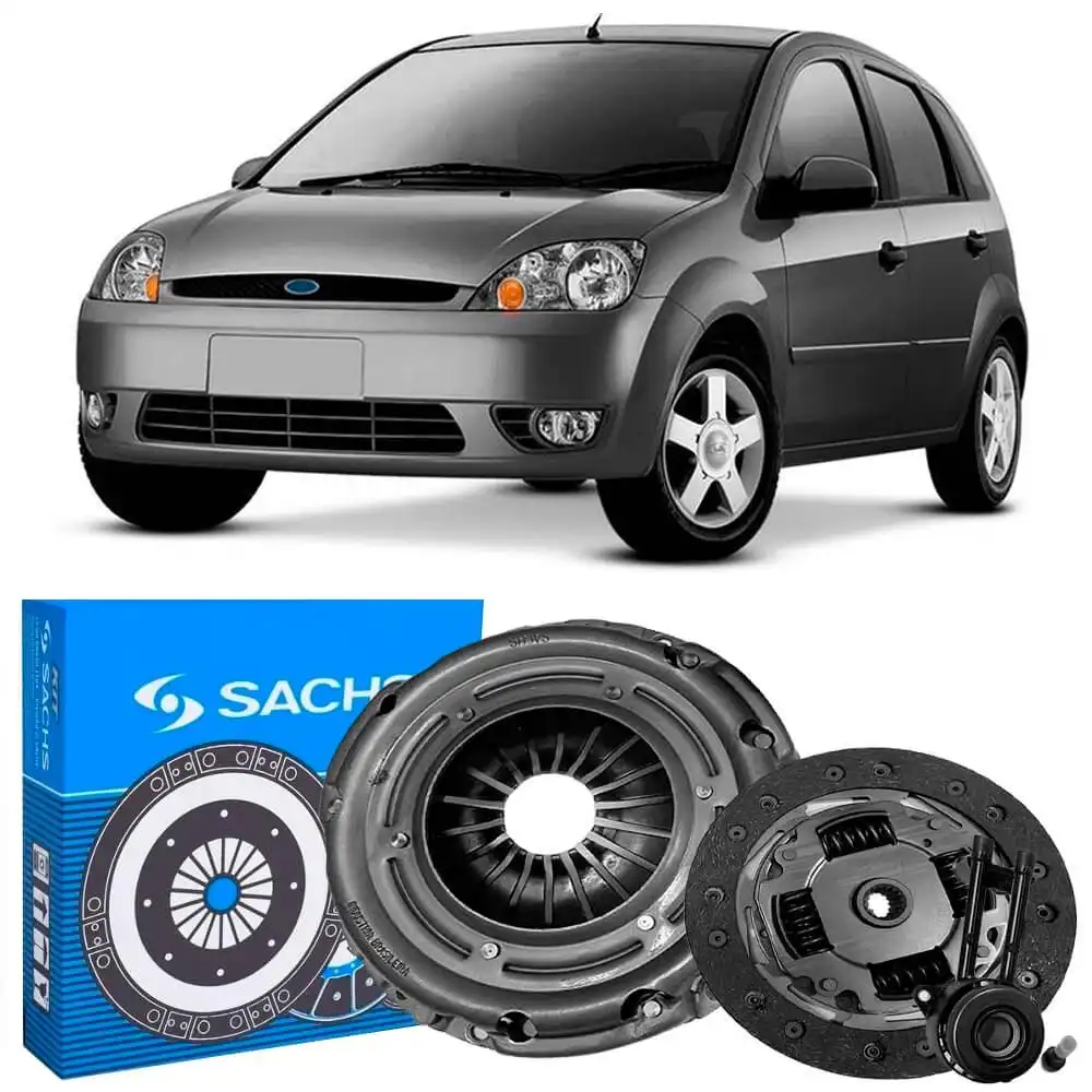 KIT EMBREAGEM FIESTA 1.0 1.6 ROCAM 2002 A 2014 COM ATUADOR