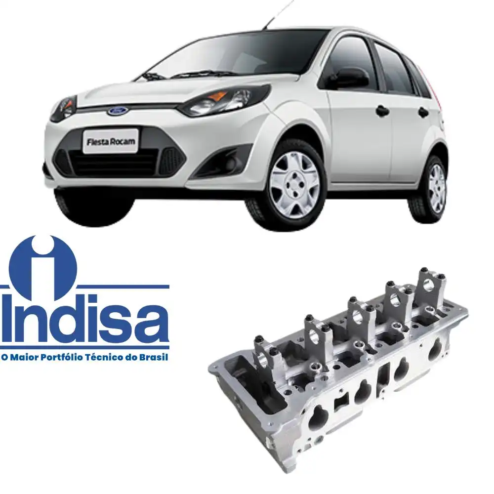 CABECOTE MOTOR FIESTA 1.6 8V FLEX ZETEC ROCAM 06/14