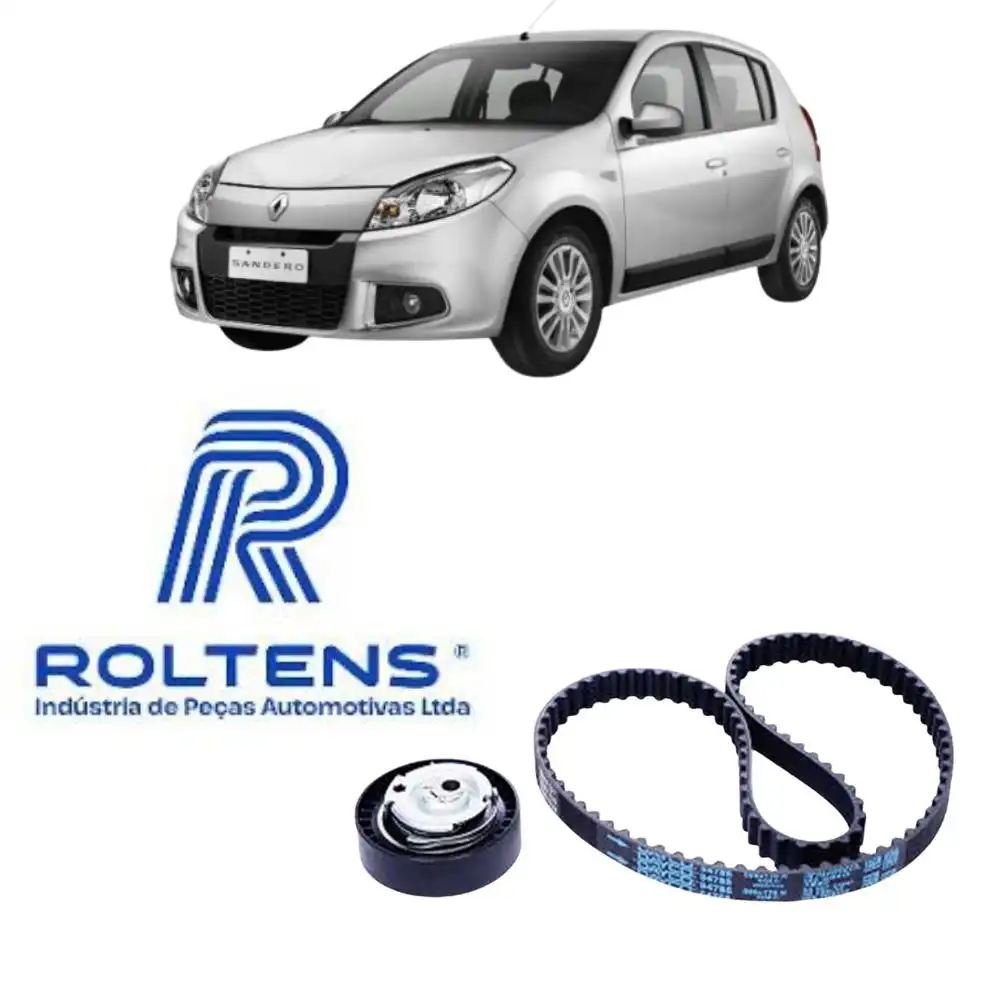 KIT CORREIA DENTADA SANDERO 1.6 8V 2010 A 2018