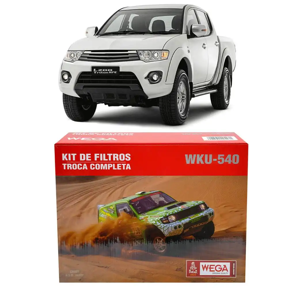 KIT FILTROS L-200 2.4 16V GASOLINA 2013 A 2019
