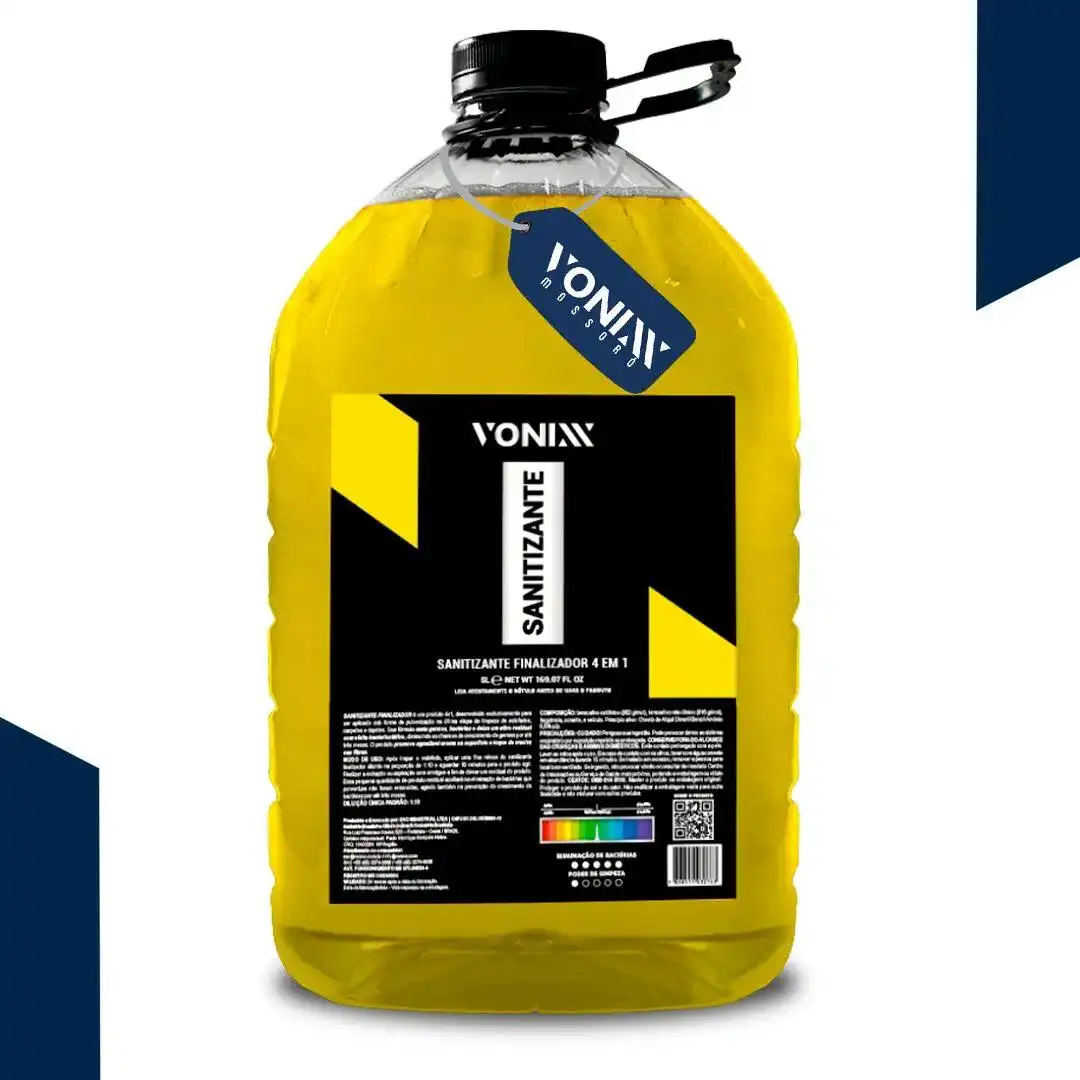 LIMPA ESTOFADO SANITIZANTE FINALIZADOR 4 EM 1 5L