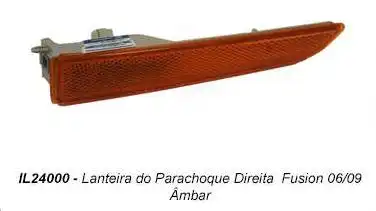 SINAL PARACHOQUE DIANT FUSION 2006 A 2009 DIR AMBAR