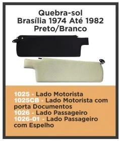 QUEBRA SOL BRASILIA 1974 A 1982 ESQ PRETO/BRANCO
