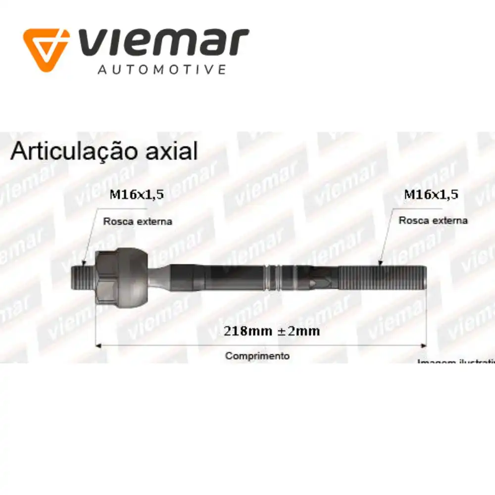 BARRA AXIAL HYUNDAI VERA CRUZ 06/