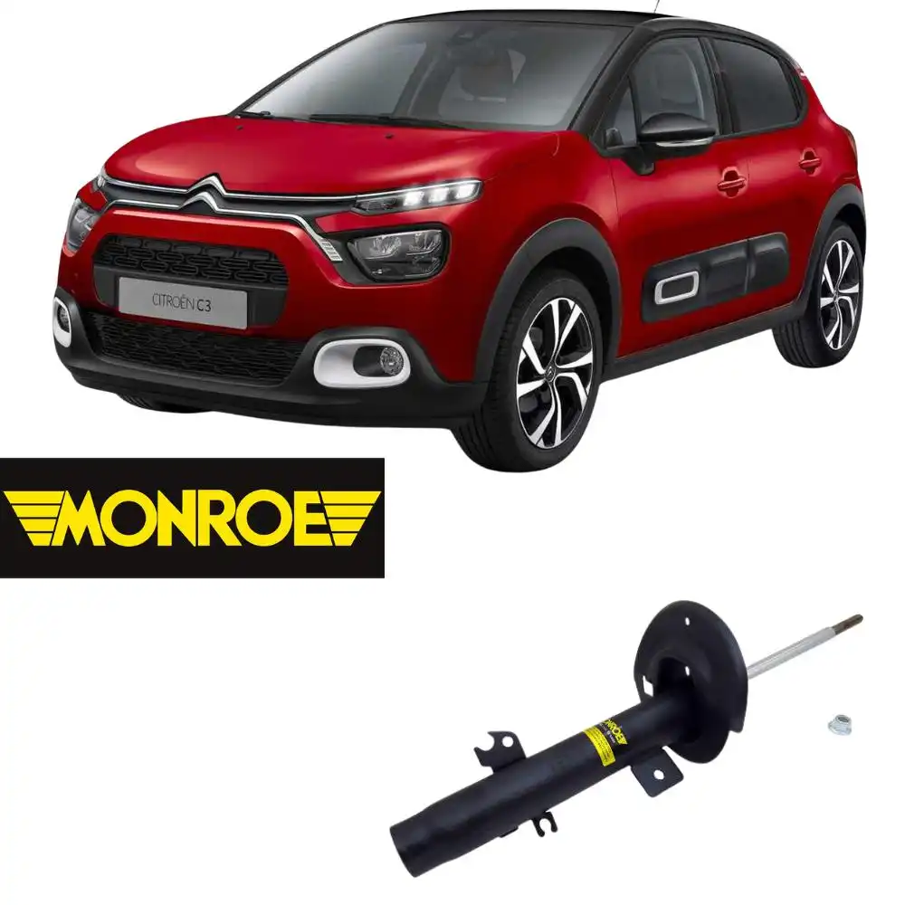 AMORTECEDOR DIANTEIRO CITROEN C3 2013 A 2021 DIR AUTOMATICO
