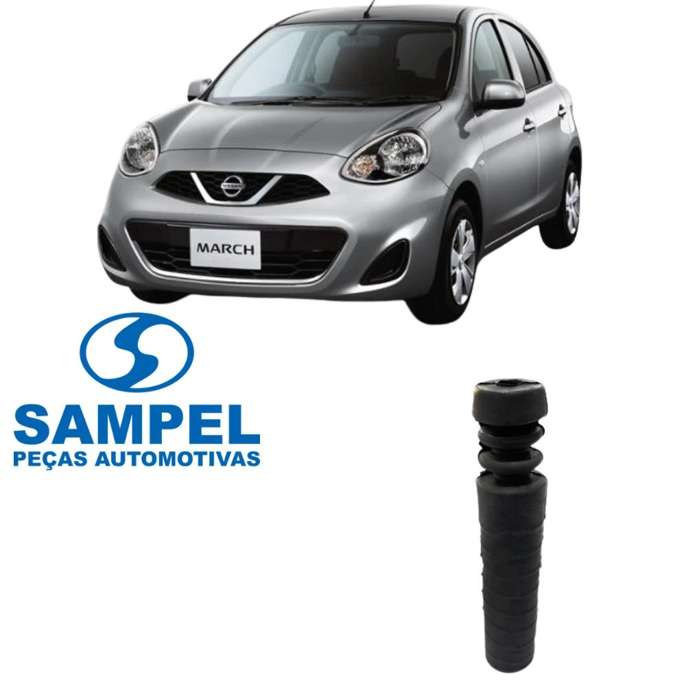 KIT AMORTECEDOR TRASEIRO NISSAN VERSA 2011/