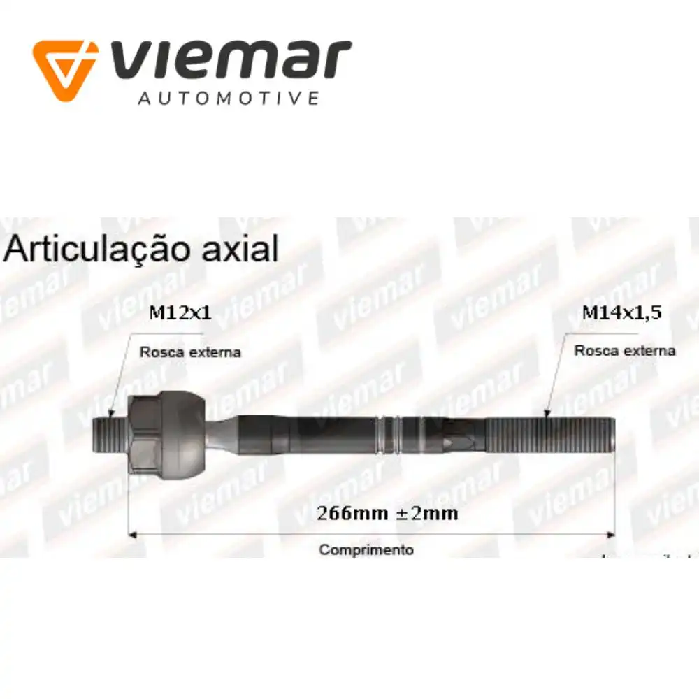 BARRA AXIAL RENAULT MEGANE SCENIC /99 DIR MECANICA (CX SMI)