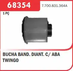 BUCHA BANDEJA DIANT TWINGO 93/ PTE TRAS