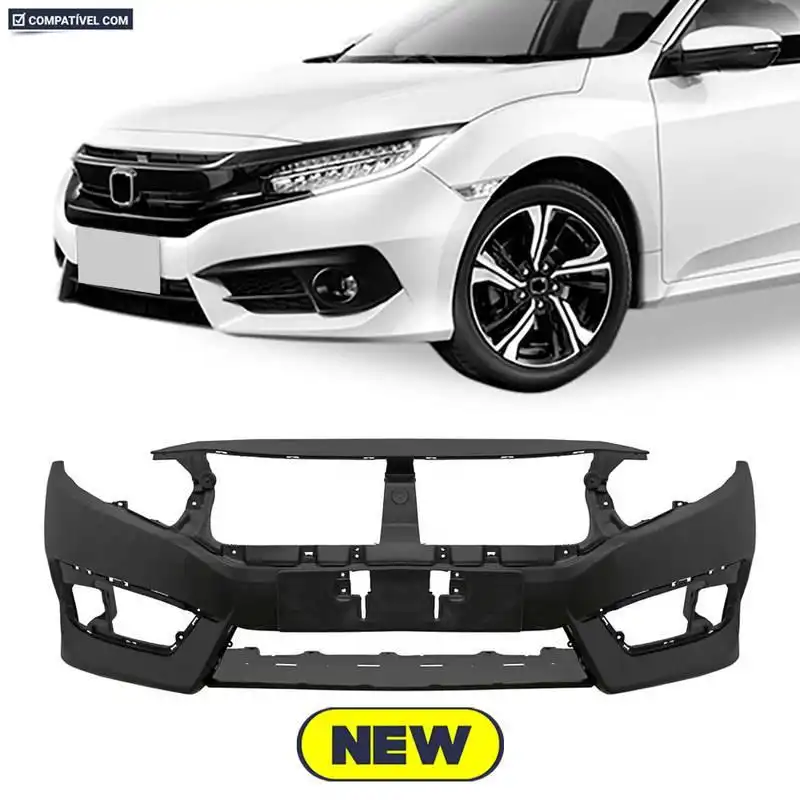 PARACHOQUE DIANT HONDA CIVIC 2017/ PRETO LISO