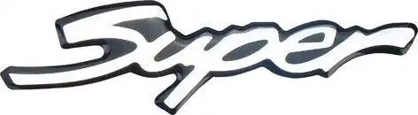 EMBLEMA ADESIVO SUPER CORSA PEQUENO