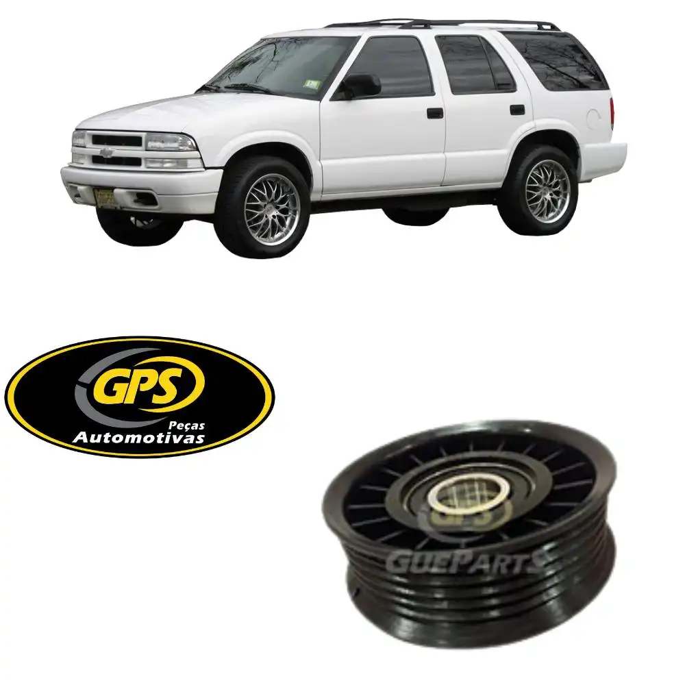 POLIA CORREIA ALTERNADOR S-10 2.8 2000 ACIMA