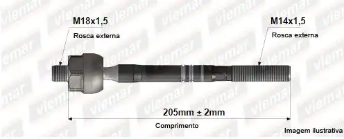 BARRA AXIAL BMW 318 323 325 92/98