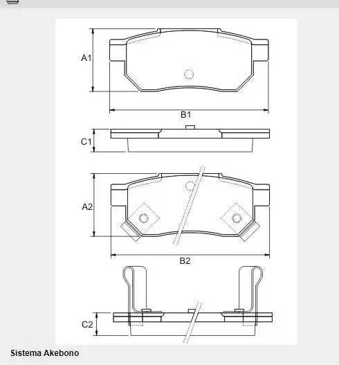 PASTILHA FREIO TRASEIRA HONDA CITY 1.5 2009/