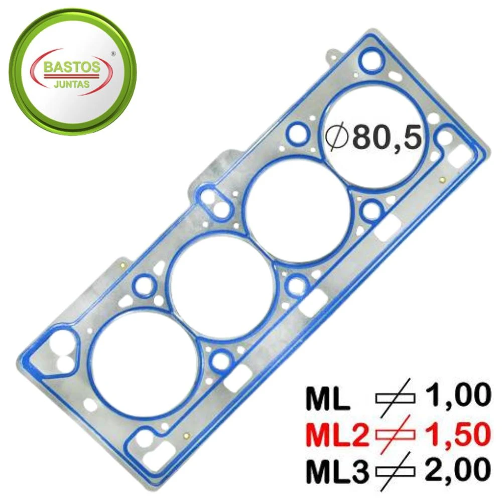 JUNTA CABECOTE RENAULT SCENIC 1.6 16V 1999 A 2011 METAL