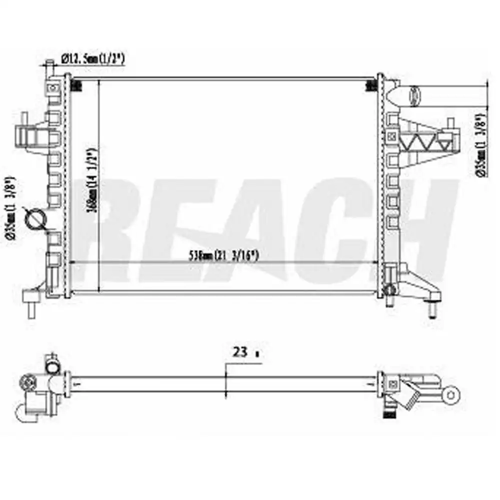 RADIADOR CORSA 2003 A 2013