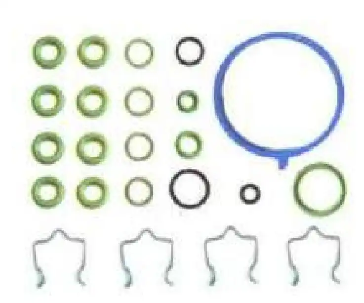 REPARO P/BICO INJETOR FIAT PALIO 1.0 1.3 8V YOUNG FIRE 99/20