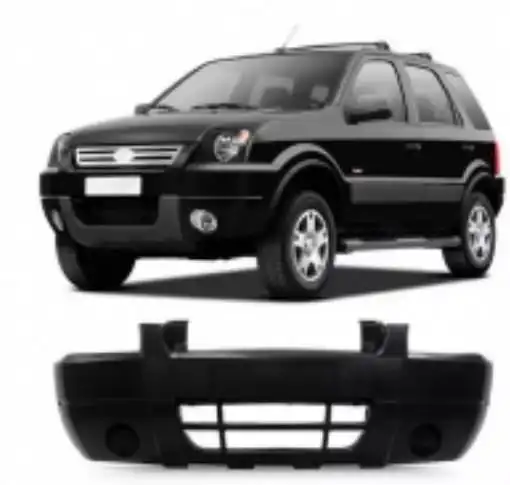 PARACHOQUE DIANTEIRO ECOSPORT 2003 A 2007 PRETO LISO S/FURO