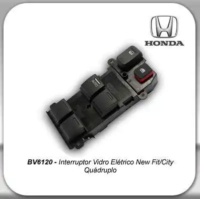 INTER VIDRO ELETRICO NEW FIT/CITY QUADRUPLO