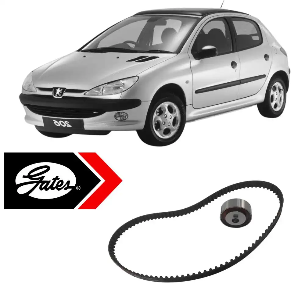 KIT CORREIA DENTADA 206 1.6 8V 1999 A 2003