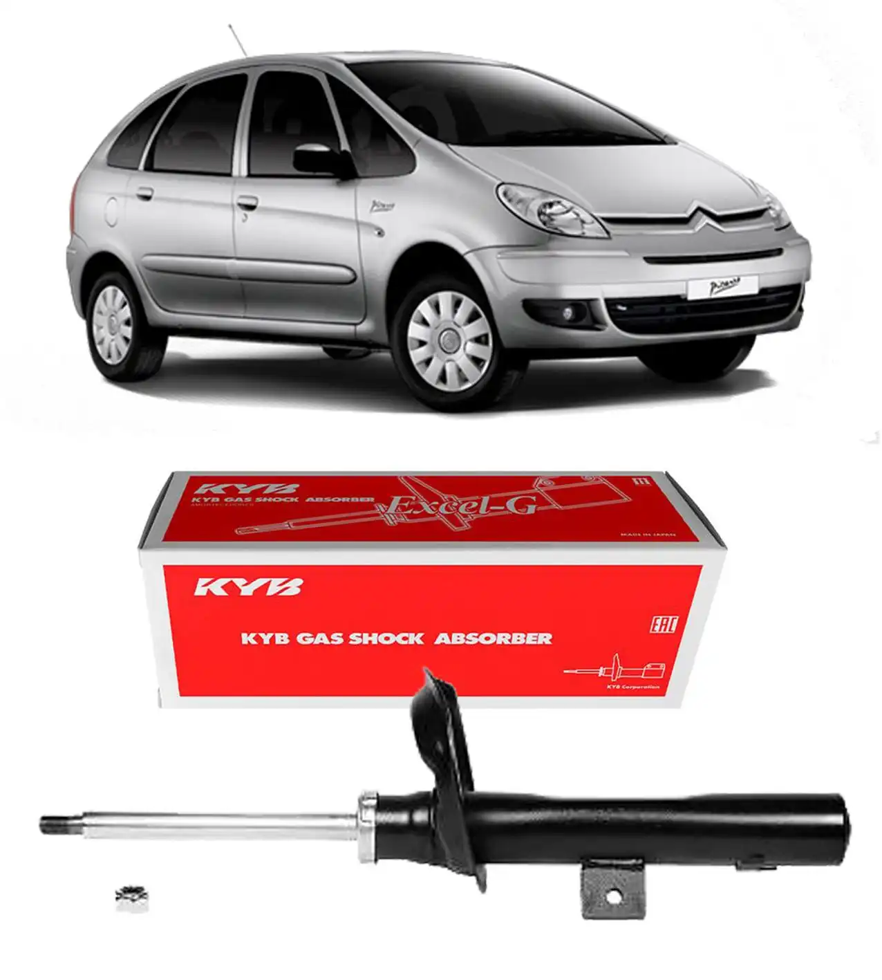 AMORTECEDOR DIANTEIRO CITROEN XSARA PICASSO 2001 A 2012 DIR