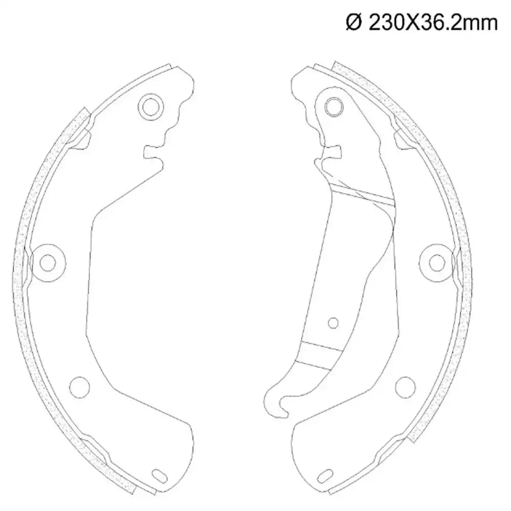 SAPATAS FREIO TRACKER 1.0 12V 2020 EM DIANTE