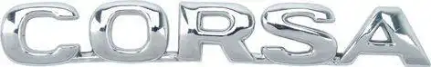 EMBLEMA CORSA 97/ CROMADO