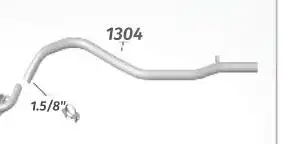 TUBO TERMINAL PASSAT 1.5,1.6