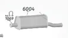 SILENC TRAS CITROEN XSARA PICASSO 1.6 2.0 16V 2001