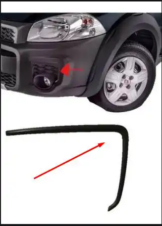 FRISO PARACHOQUE FIAT STRADA 15/ DIANT ESQ