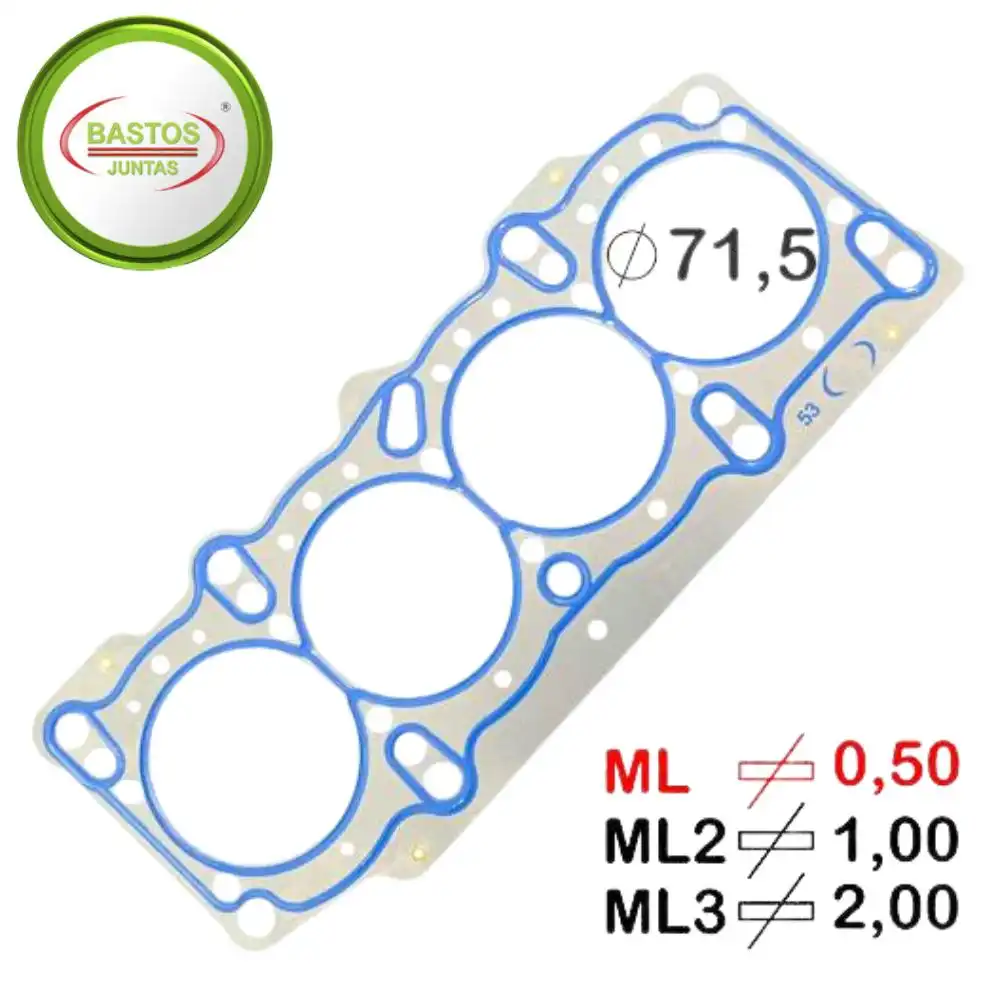 JUNTA CABECOTE PALIO 1.0 1.3 16V FIRE 2000 A 2003 METAL