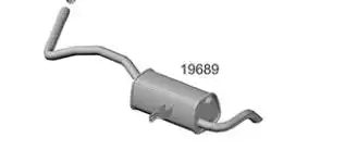 SILENC TRAS RENAULT MEGANE GRAND TOUR 1.6 16V 2007 A 2012