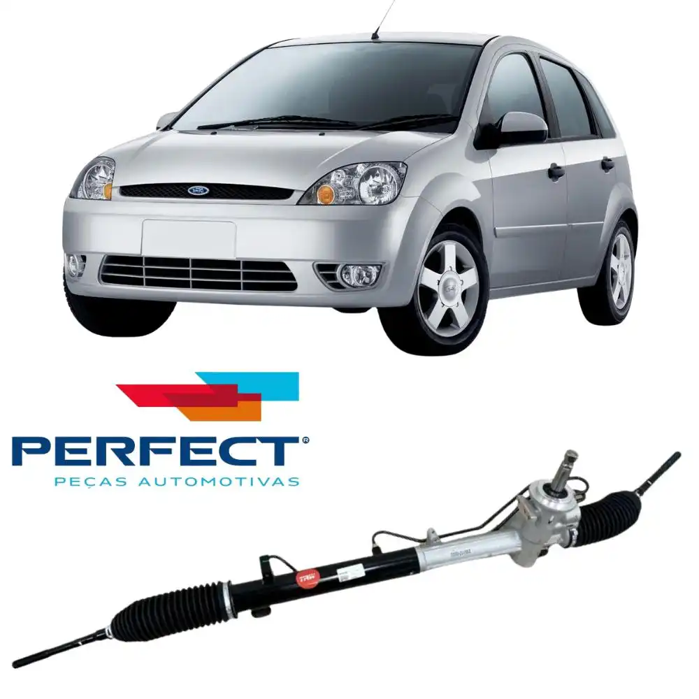 CAIXA DIRECAO FIESTA 2003 A 2012 HIDRAULICA C/BARRA AXIAL