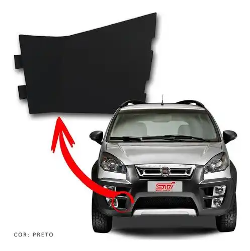 TAMPA PARACHOQUE DIANT FIAT IDEA ADVENTURE 2011/