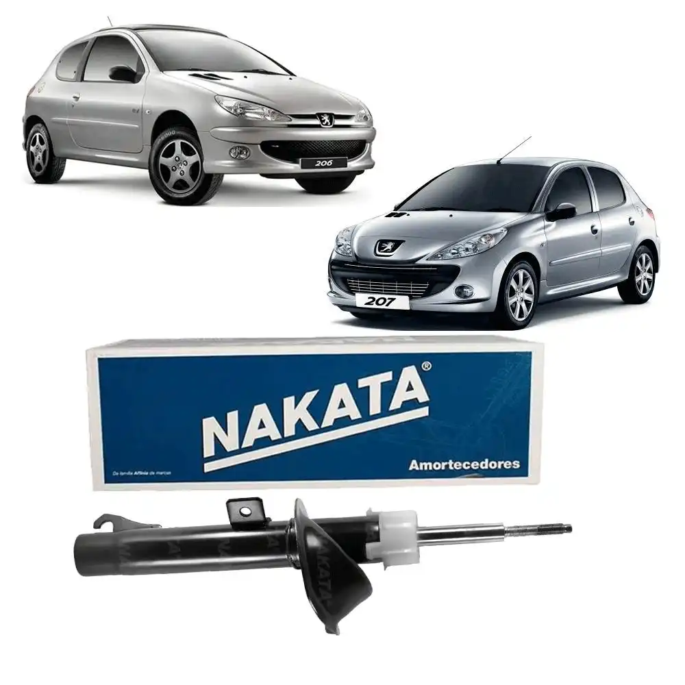 AMORTECEDOR DIANTEIRO PEUGEOT 206 1999 A 2010 ESQUERDO