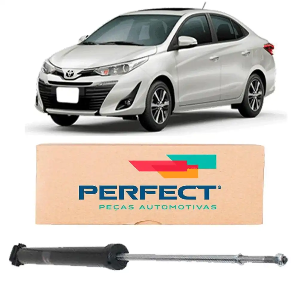 AMORTECEDOR TRASEIRO TOYOTA YARIS 2018 ACIMA