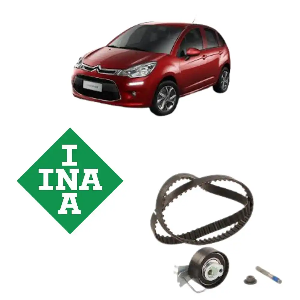 KIT CORREIA DENTADA C3 1.5 8V 2013 ACIMA