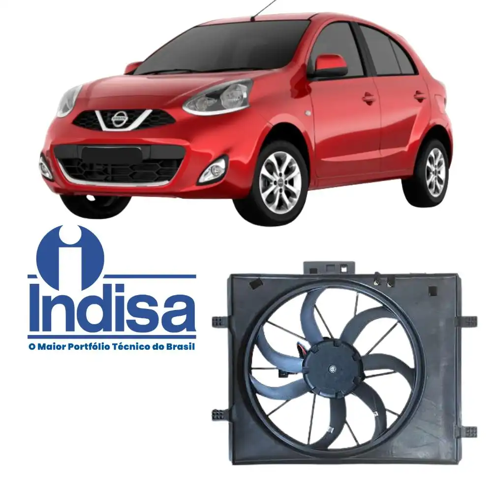 ELETROVENTILADOR MARCH 1.0 12V FLEX 2015 A 2020