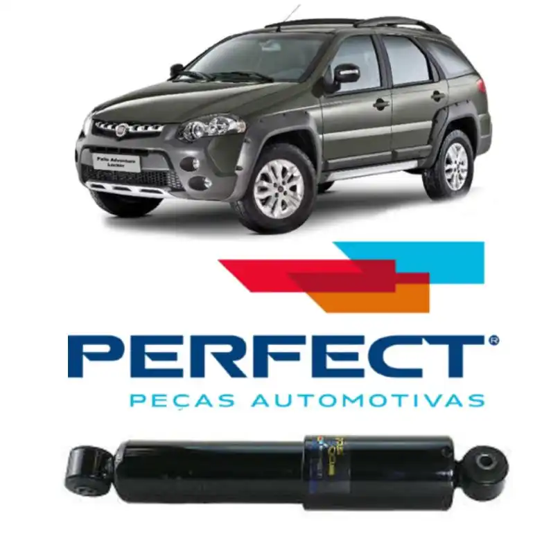 AMORTECEDOR TRASEIRO FIAT PALIO ADVENTURE LOCKER 2008 A 2017