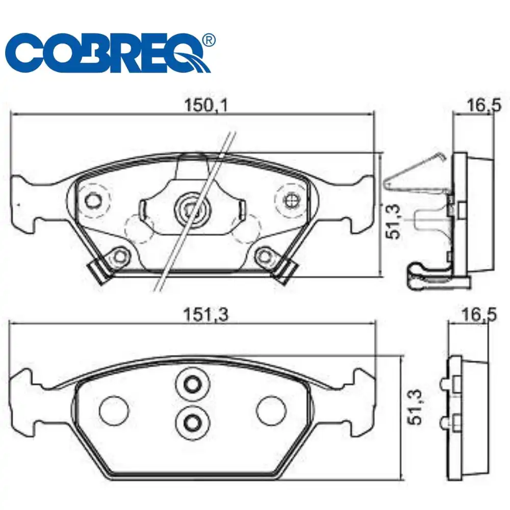 PASTILHA FREIO DIANTEIRA CITY 1.5 16V 2009 ACIMA