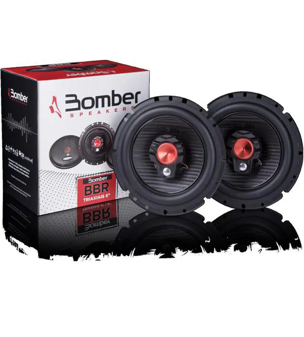 ALTOFALANTE TRIAXIAL 6 50 RMS S/TELA JOGO 2 PC (200 W)