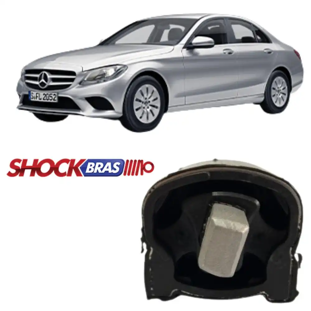 CALCO MOTOR MERCEDES C180 W205 2015 ACIMA TRASEIRO