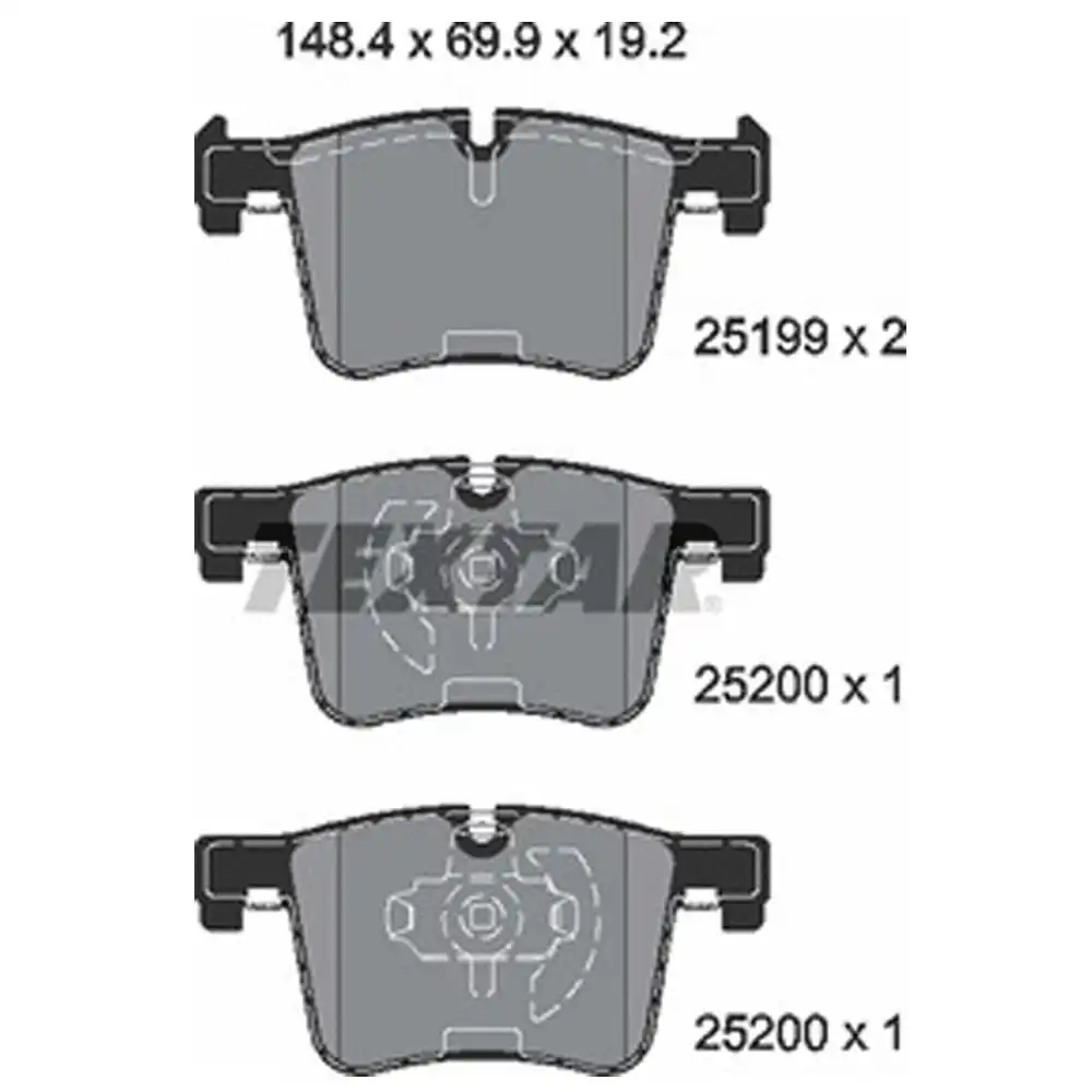PASTILHA FREIO DIANTEIRA BMW 320I 2012 A 2018 SISTEMA BOSCH