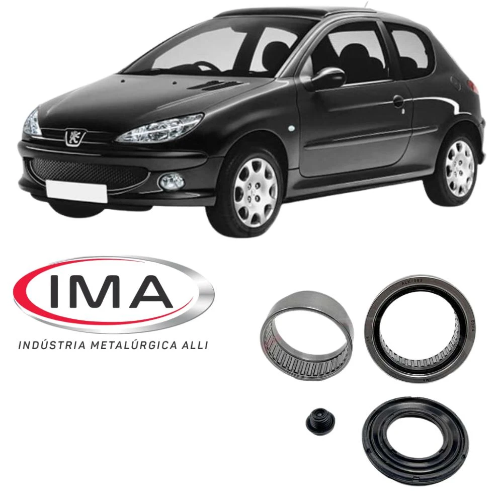 ROLAM EIXO TRAS PEUGEOT 206 1999 A 2010 C/BARRA (47MM)