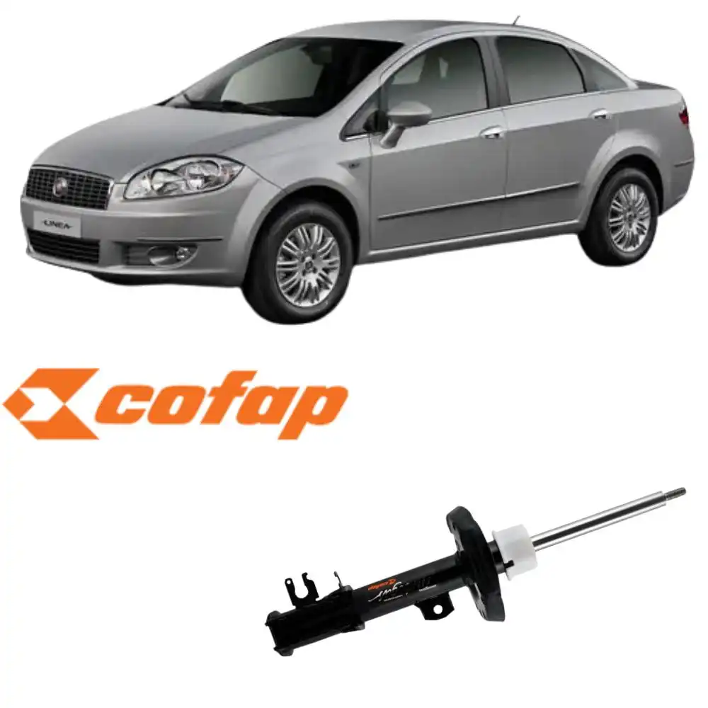 AMORTECEDOR DIANTEIRO FIAT LINEA 2008 A 2016 ESQUERDO