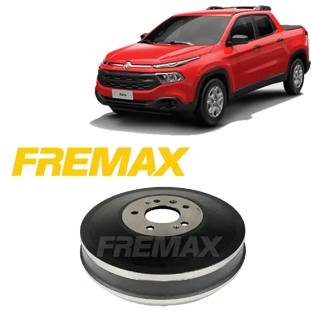 TAMBOR FREIO TRASEIRO FIAT TORO 2.0 2017 EM DIANTE